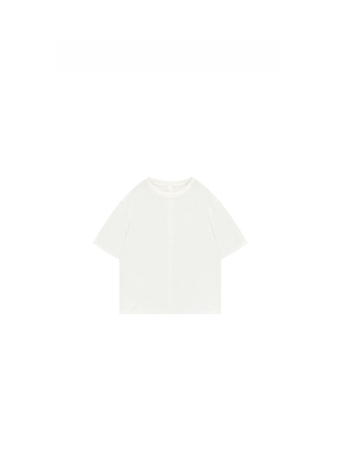 

Ladies' Knitted ort Sve T-irt mat Summer Sle Ba Bule White Lazy Faion Commute Wool Blend round Ne Top