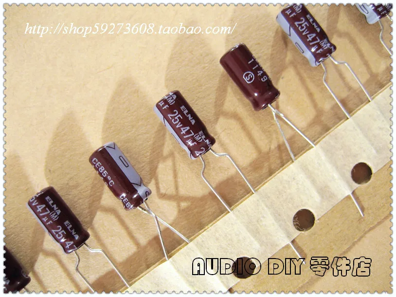 2020 hot sale 30PCS/50PCS ELNA RA2 Series Electrolytic Capacitors for 47uF/25V Audio (Thai Box with Origl Box) free shipping
