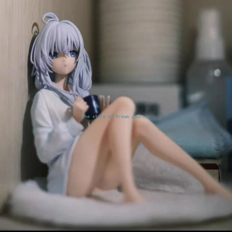 Witch Journey figure sitting pajamas Irena anime two-dimensional melancholy beautiful girl model chassis car ornament gift