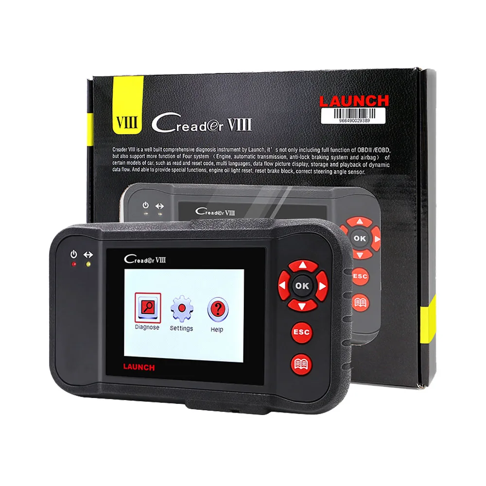 

Автоматический считыватель кодов Creader VIII Equal to CRP129 Creader 8, обновление через официальный сайт