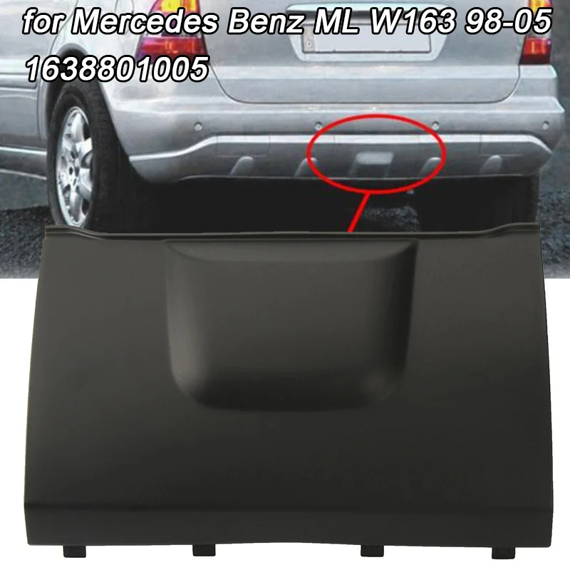 

Black Rear Bumper Tow Cover Cap for Mercedes Benz ML W163 98-05 1638801005