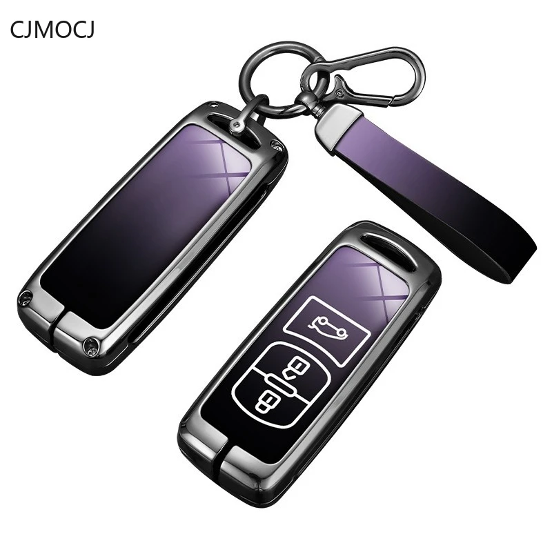 Premium Zinc Alloy Key Cover Case for Mazda CX-4/CX-5/Mazda 6/ATENZA/CX-30/CX-3/CX-8/Axela - Protective Key Fob Shell Keychain