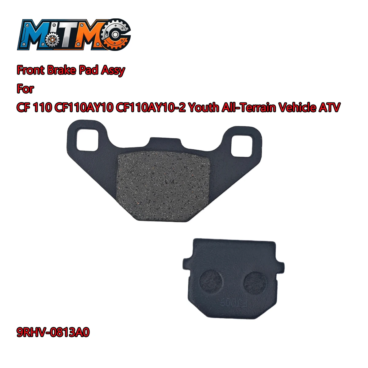 MITMC Front Brake Pad Assy For CF 110 CF110AY10 CF110AY10-2 Youth All-Terrain Vehicle ATV 9RHV-0813A0