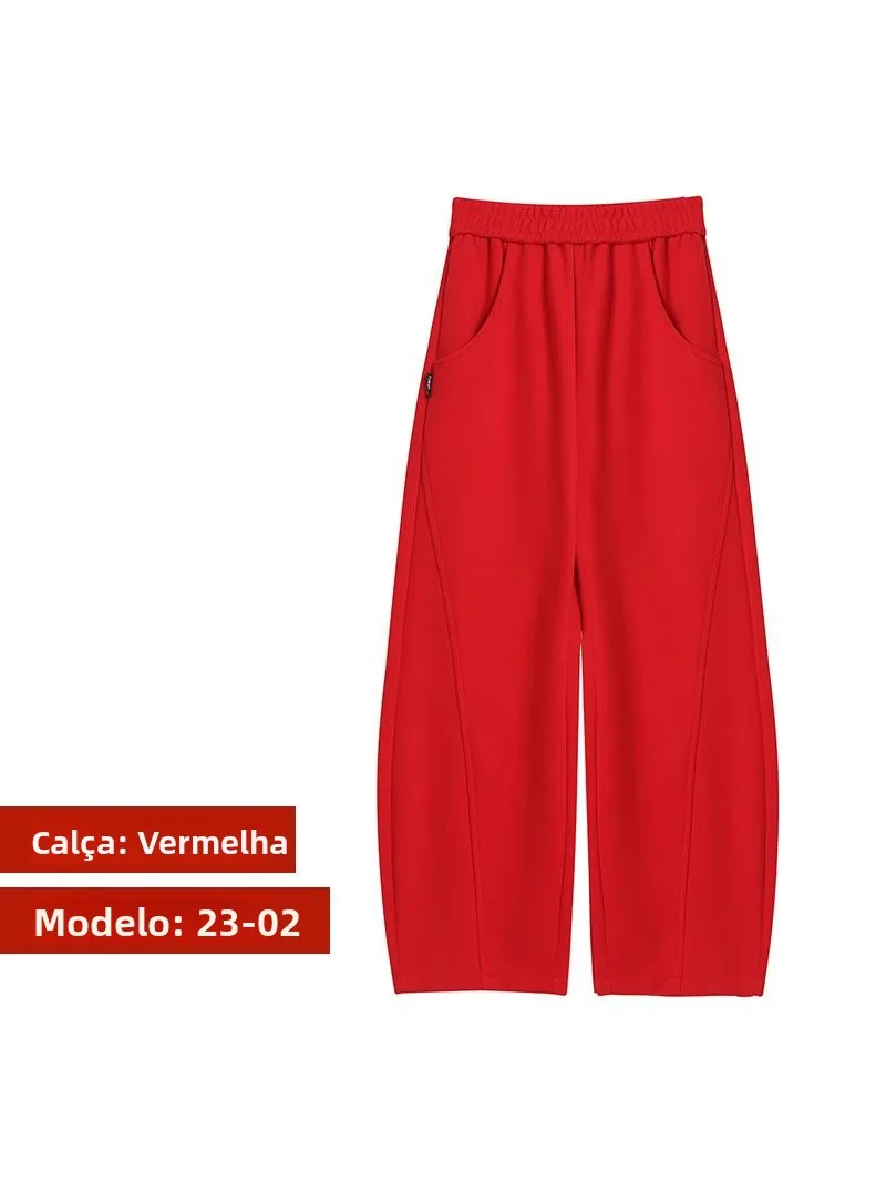 loose-straight-leg-pants-women's-square-dance-fitness-running-sports-long-trousers-summer-new-style-cotton-polyester