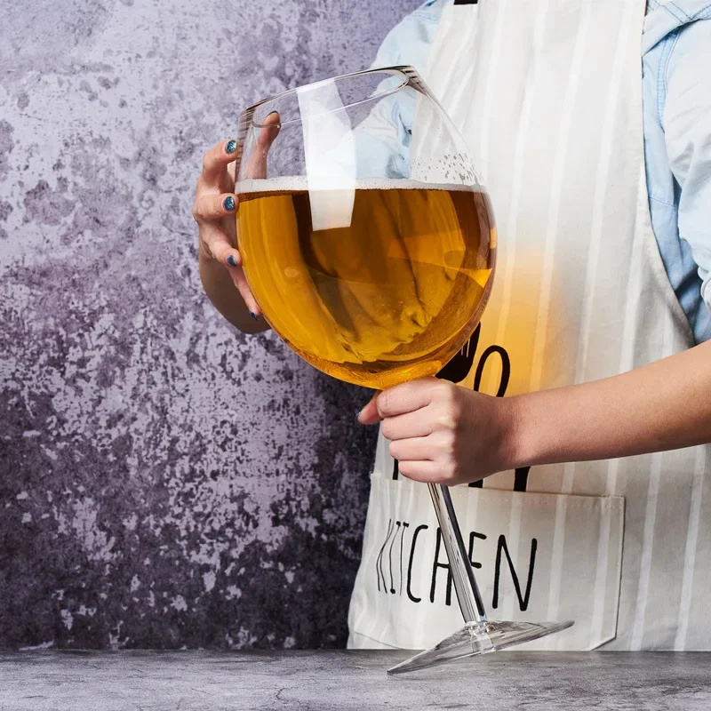 Extra large hero beer mug large capacity wine glass home party party giant extra large goblet red wine mug