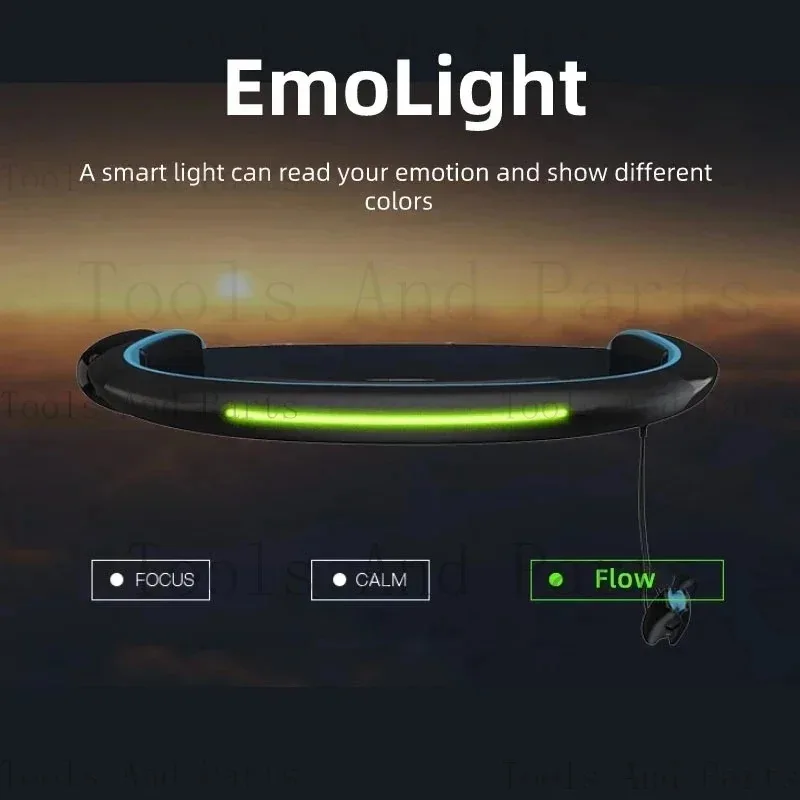 Brainlink PRO EEG Cuffia Mindwave Emotion Detection Concentration Training con gioco interattivo multigiocatore, 2024