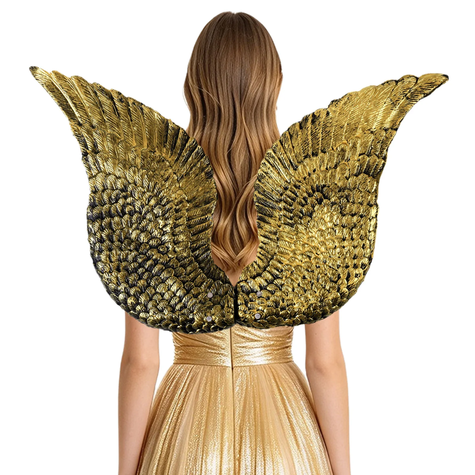 Adults Kids Angel Wings Fairy Costume Props with Elastic Straps for Stage Performance Halloween Role-playing Theme Party Cosplay