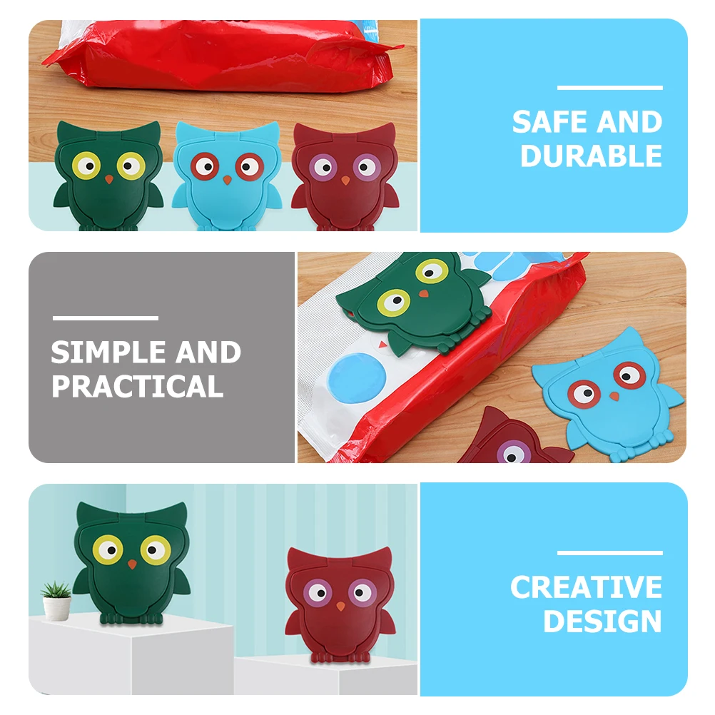 

2 Pcs Wipes Cover Cartoon Lids Reusable Tissue Covers Protect Caps Accessories Baby