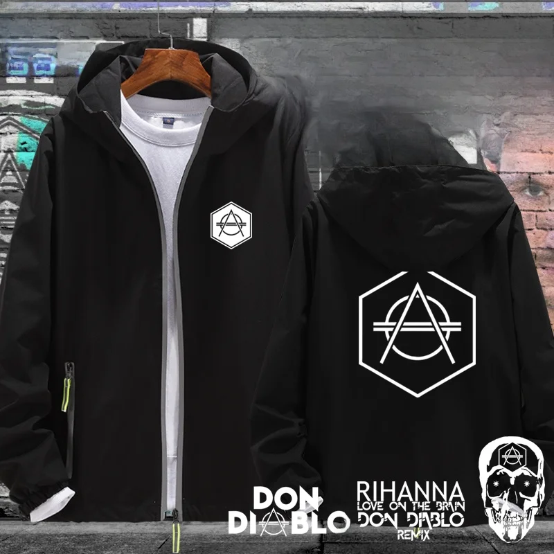 

Толстовка BaiDa DJ Don Dlo Large Pine с капюшоном, повседневная, из полиэстера, на молнии, с длинными рукавами, стандартный крой