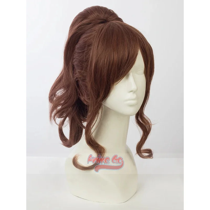 

Anime Sailor Jupiter Kino Makoto Cosplay Wig Brown Ponytail mp 002978