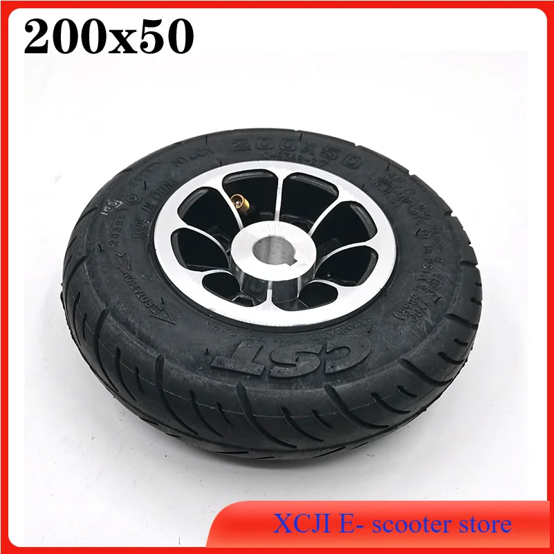 CST 200X50 8 inch wheel 8x2 inner and tyre with alloy hub wheels all parts for Electric Scooter