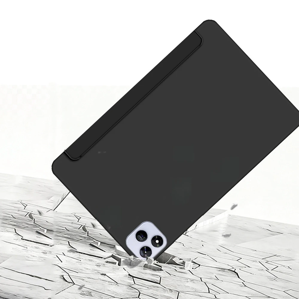 Für Infinix Xpad 20 Pro 12 Hülle TPU Dreifach Faltbare Stoßfeste Tablet-Schutzhülle mit Standfunktion – Detail 2