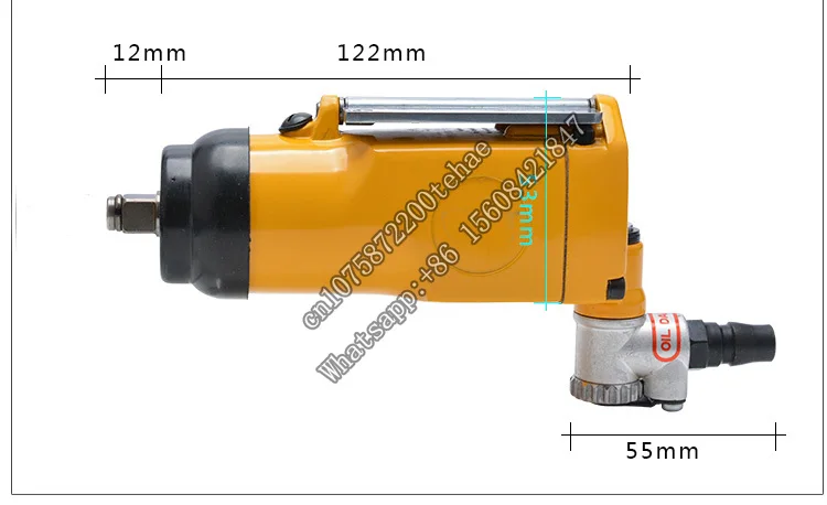 3/8'' Drive Pneumatic Air Butterfly Impact Wrench,  air palm impact wrench Spanner repairing tools