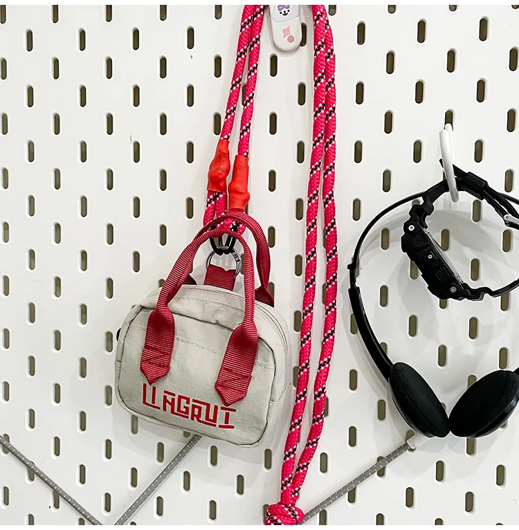 

Trendy Mini Key/Earphone Bag - Couple Small Satchel, Women's Messenger Change Brand Backpack