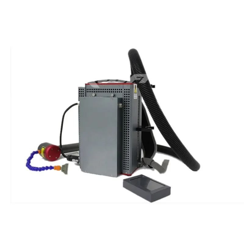 レーザーファイバークリーニングマシン,バックパック,金属,錆,オイルクリーナー,200w,100w