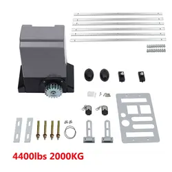 550W Sliding Electric Gate Opener Automatic Motor Driveway Security Kit + Racks 2000kg