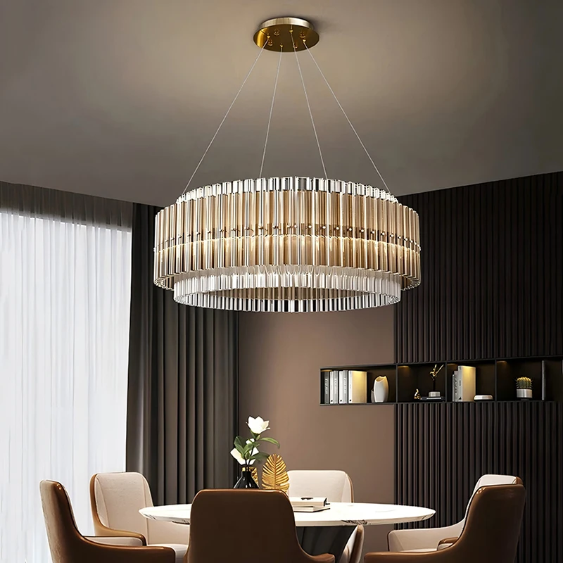

home decorationPendant lights, luxury crystal living room chandelier, bedroom Pendant lamp, ceiling light, indoor lighting
