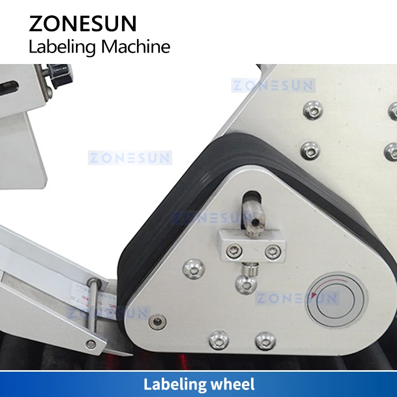 آلة تسميات السوائل عن طريق الفم Zonesun ، أداة وضع ملصقات الأنابيب ، أداة وضع الملصقات على الأنابيب الأفقية مع نظام التدريب ،