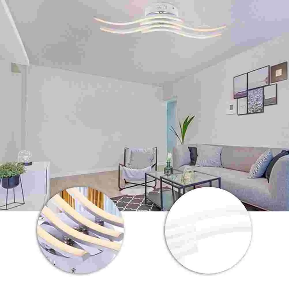 

1Pc Unique Wave Chandelier Creative Ceiling LED Lamp for Bedroom Home LED Ceiling Lamp Wave Ceiling Lamp