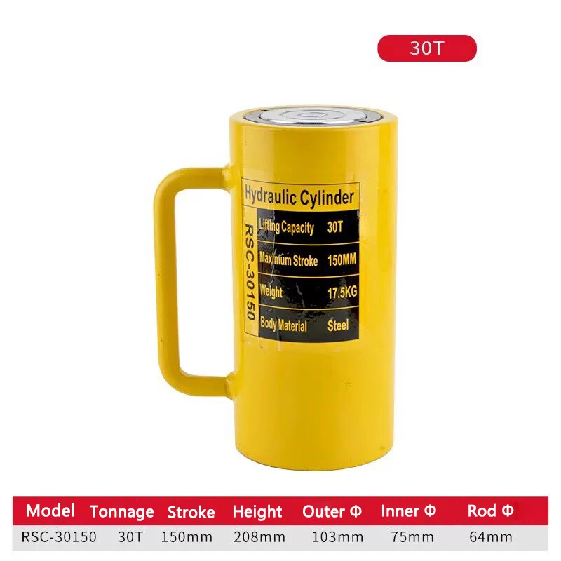 30T/50T Extended Hydraulic Jack 150mm Work Stroke Split type Hydraulic Lifting Jack 30Ton 50Ton Hydraulic Cylinder