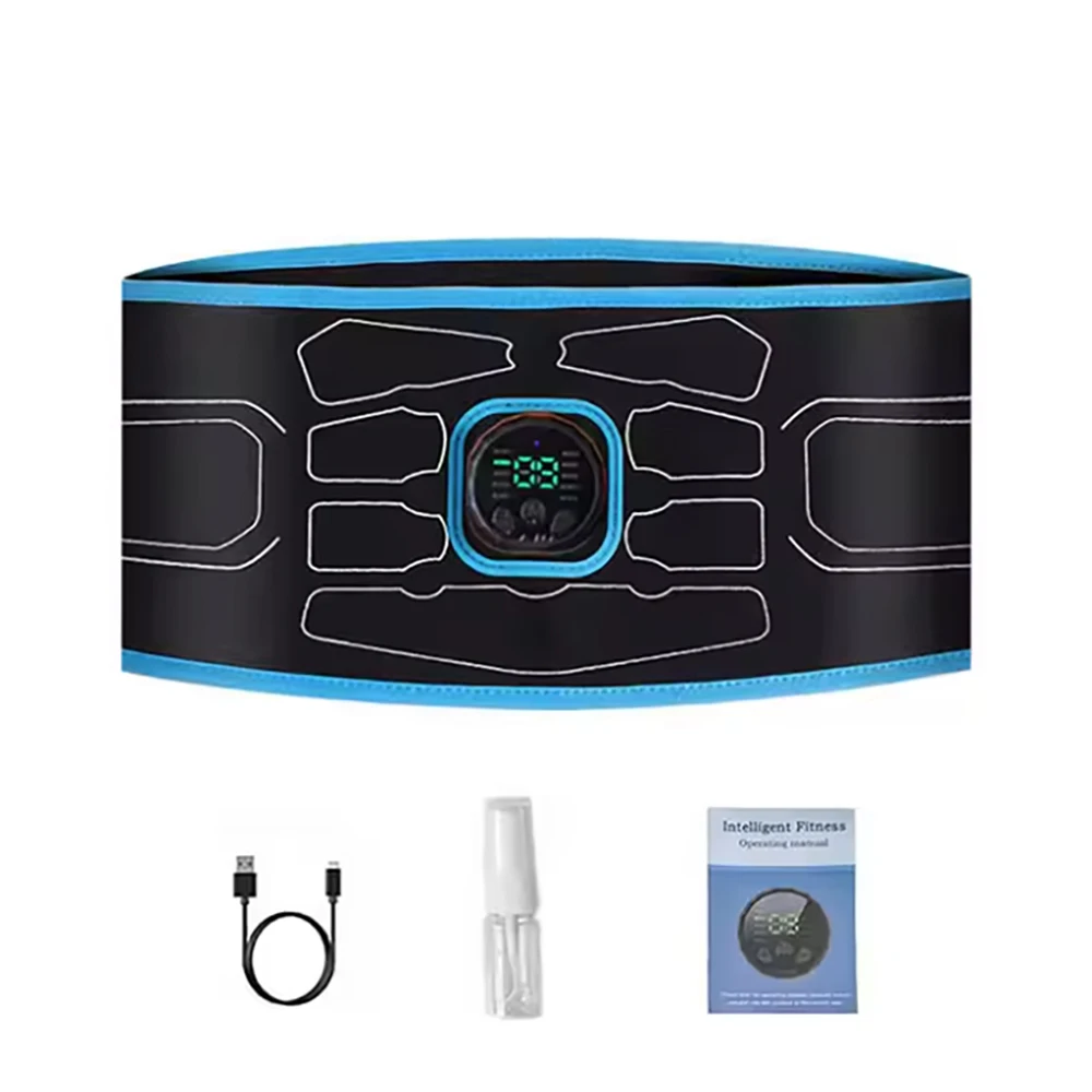 

Smart Abdominal Toning Belt Electric EMS Muscle Stimulator Toner ABS Body Massager Shaping Slimming Lose Weight Fitness Belt