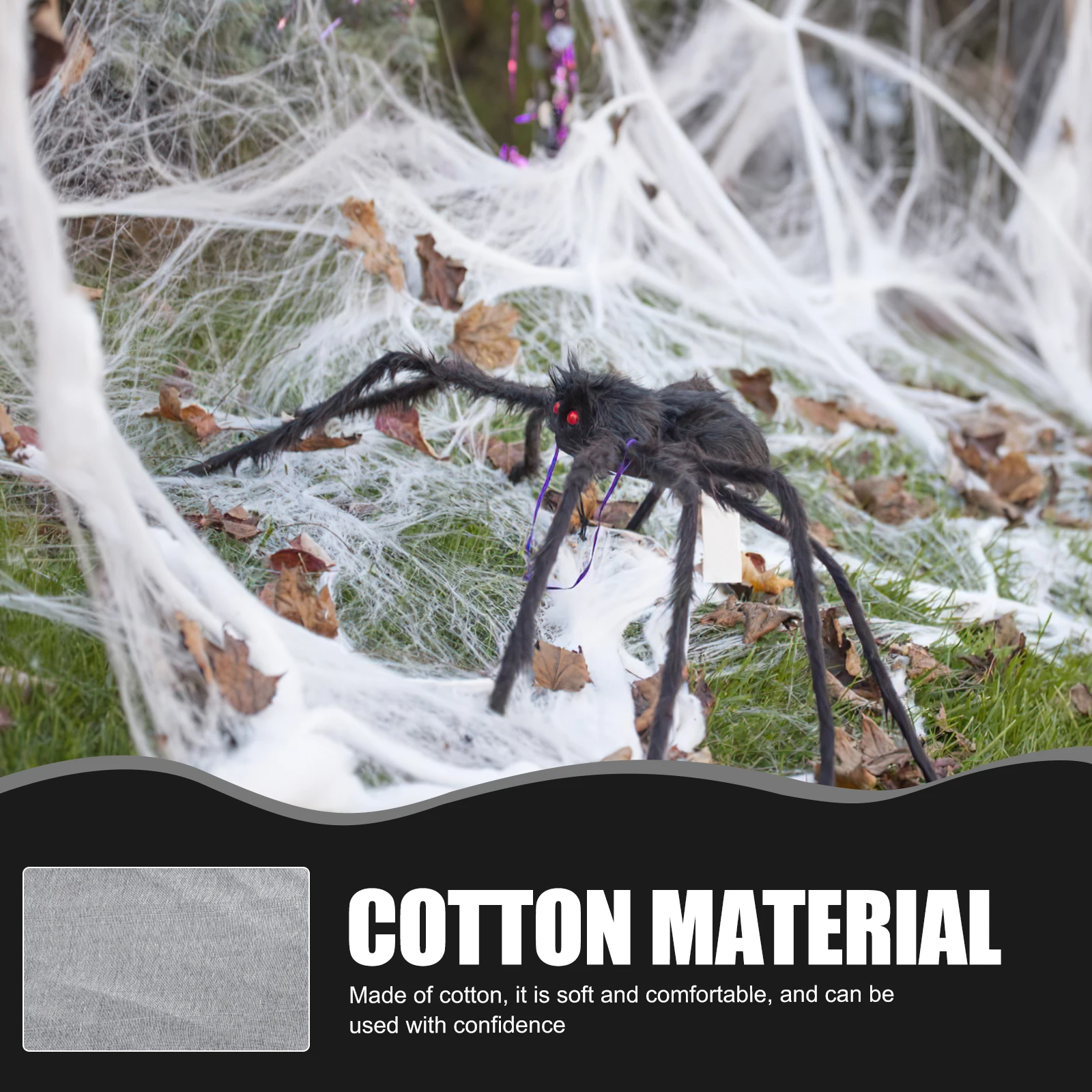 

Halloween Home Decor Spider Web Decoration Cobweb Decorations White Pure Cotton