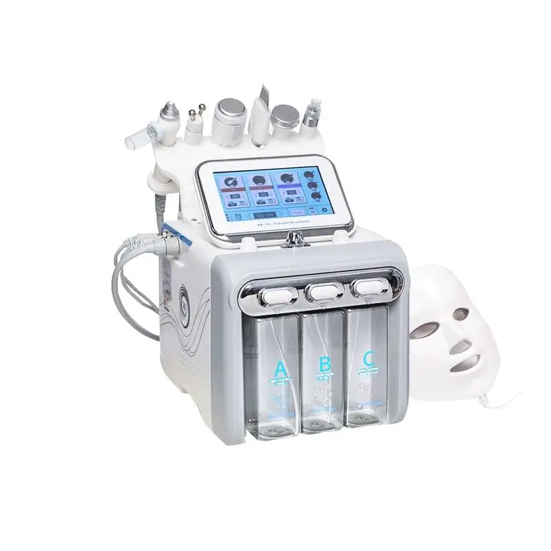 Lo más nuevo 7 en 1 Hydradermabrasion Diamond Aqua Peeling hidrodermoabrasión chorro de agua Aqua Facial Hydra Dermoabrasión máquina