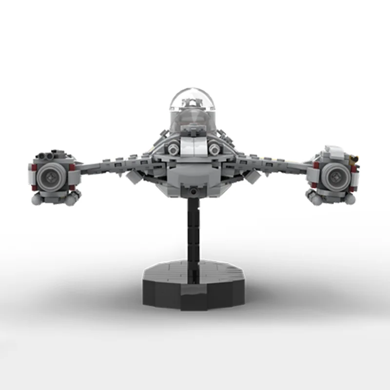 MOC-102880 Niestandardowy model cegły – Mandalorian N1 Starfighter dla dzieci w wieku od 12 lat 482 szt.