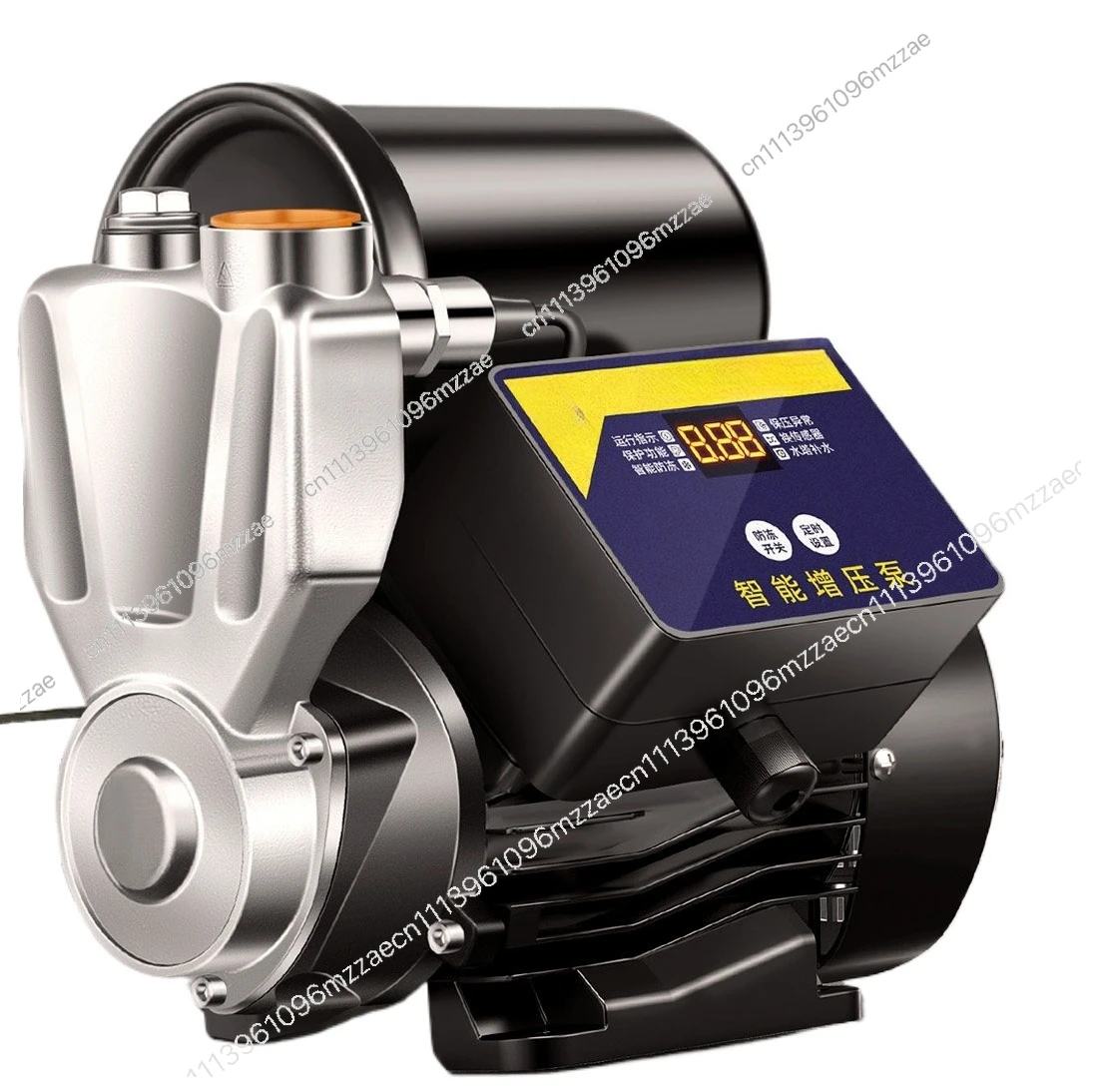 Household Stainless Steel Intelligent Automatic Silent Variable Frequency Booster Pump Rural Tap Water Well High-power Self