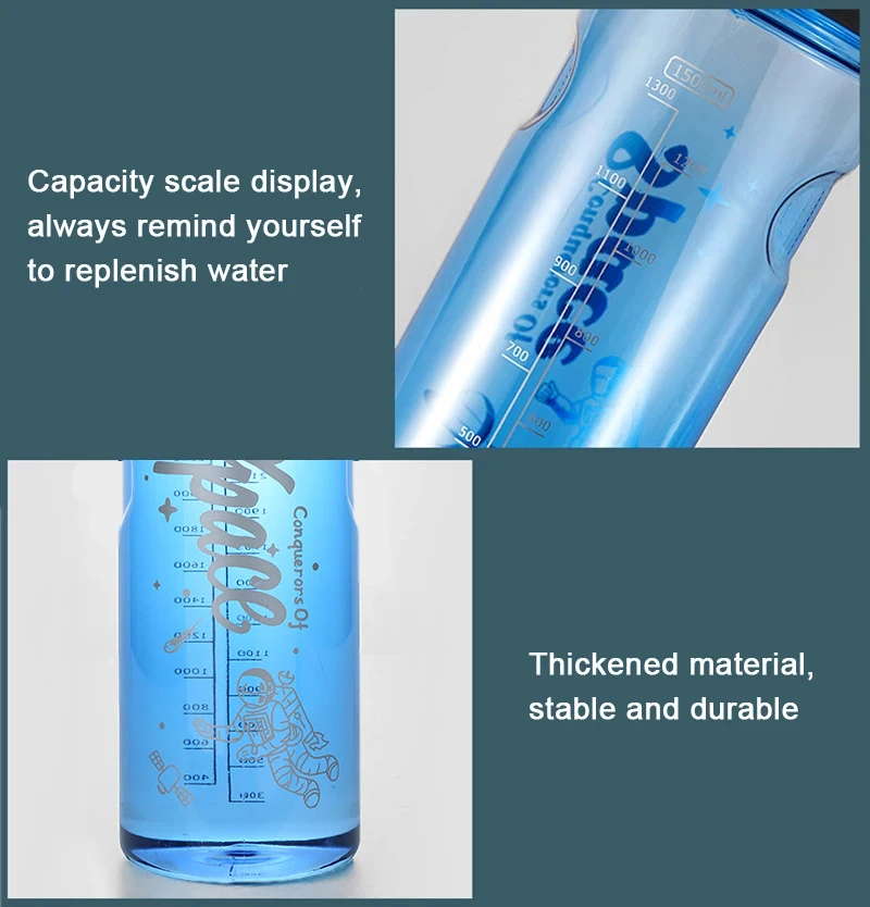 2L 3L Sportwasserflasche mit großem Fassungsvermögen und Filter, umweltfreundlicher Kunststoff-Wasserbecher, tragbare Fitness-Getränkeflasche, Wasserkocher, BPA-frei – Detail 12