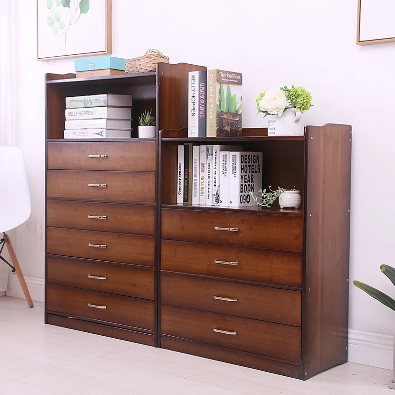 Cabinets Chest Drawers Chest Of Drawers Wardrobe Closet Brown Solid Wood Furniture Ornaments For Home Decoration