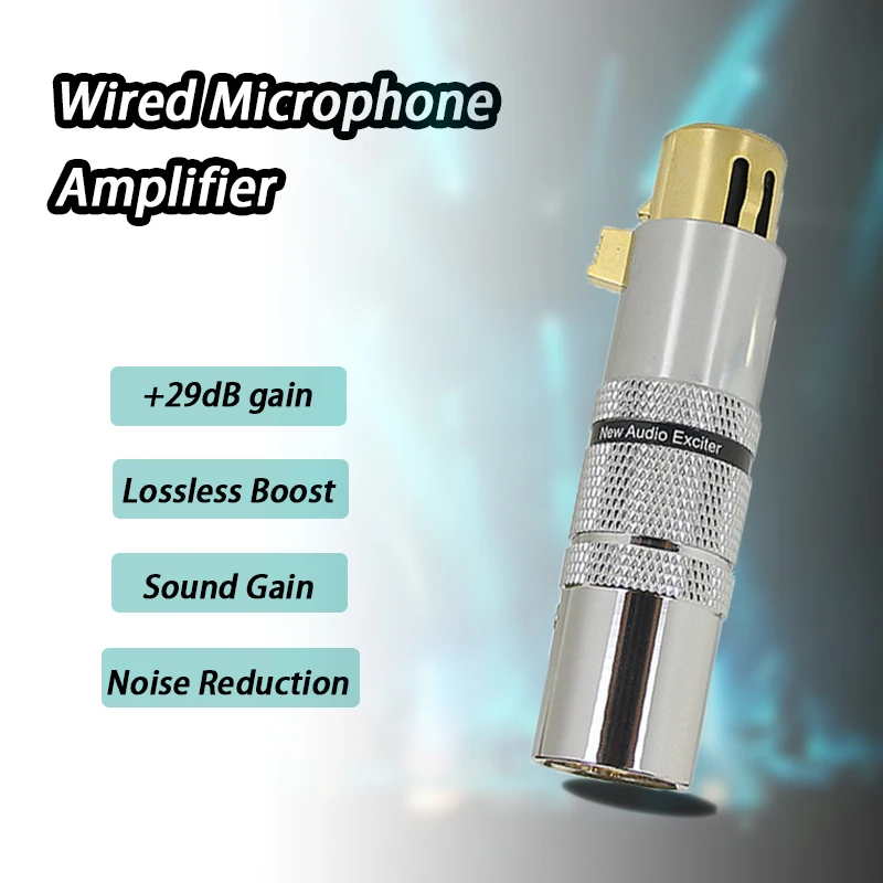 GAZ-MA17 Bedrade microfoon Professionele versterker Microfoon Voorconverter Netto versterking Ruisonderdrukking Opnameapparatuur