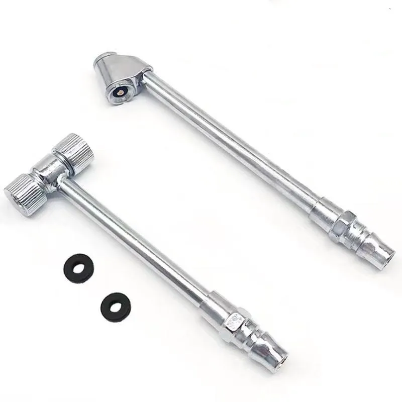 

For Car Truck Bicycle Dual Head Tire Air Pump Nozzle Multifunctional Tire Air Inflator Tyre Air Connection Locking