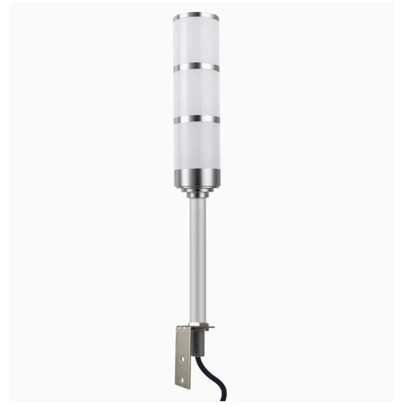 3 Colors Light LED Signal Tower Alarm Light Aluminum Safety Light With Buzzer For CNC Machine Сигнальная лампа