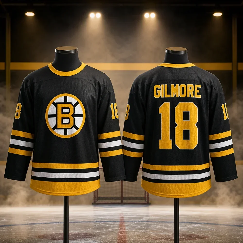 Unisex Happy Gilmore 2  Jersey Breathable Quick-Drying T-shirt Men's Long-sleeved T-shirt Streetwear Hockey Shirt for Women Men