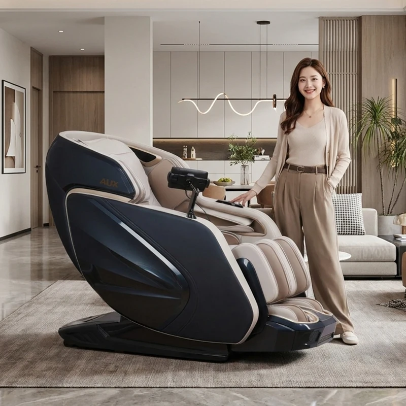 AI Body Scan Massage Chair Full Body Zero Gravity 4D SL Track Intelligent Adaptation