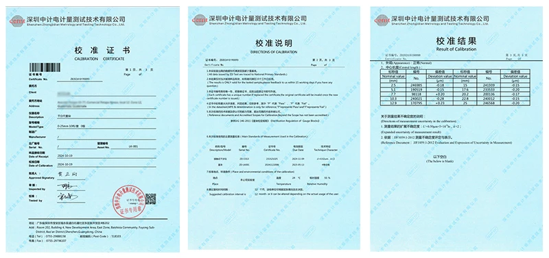 Ceramic Gauge Block 1/5Pcs ISO Grade 0, Factory Inspection Report, Calibration for Various Measuring Instruments, Customizable