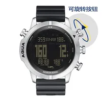 New North Edge Smart Watch Men Professional Diving100M Waterproof Altitude Air Pressure Compass Outdoor Sports Smartwatch New