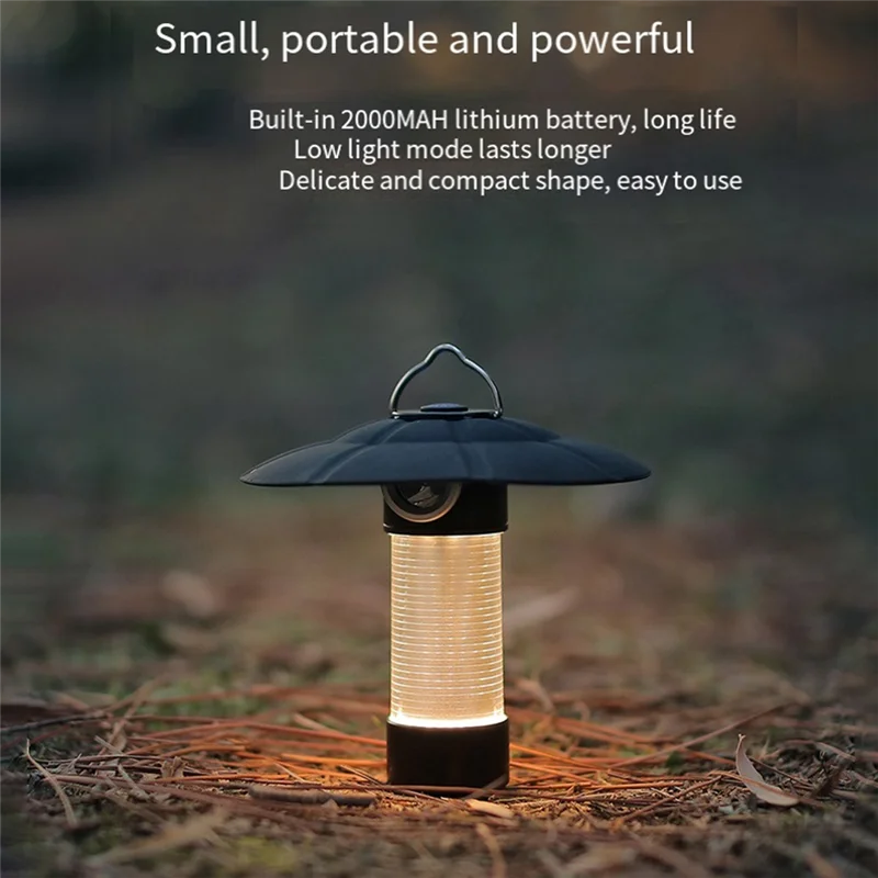 SYW-Multi-Function Camping Light Portable Outdoor Camping Lantern With Magnet Emergency Light Hanging Tent Light Easy Install