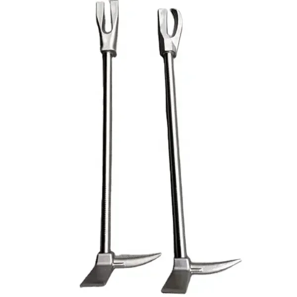 Ferramenta Halligan com garra padrão: ferramenta de pé de cabra para entrada forjada e resgate