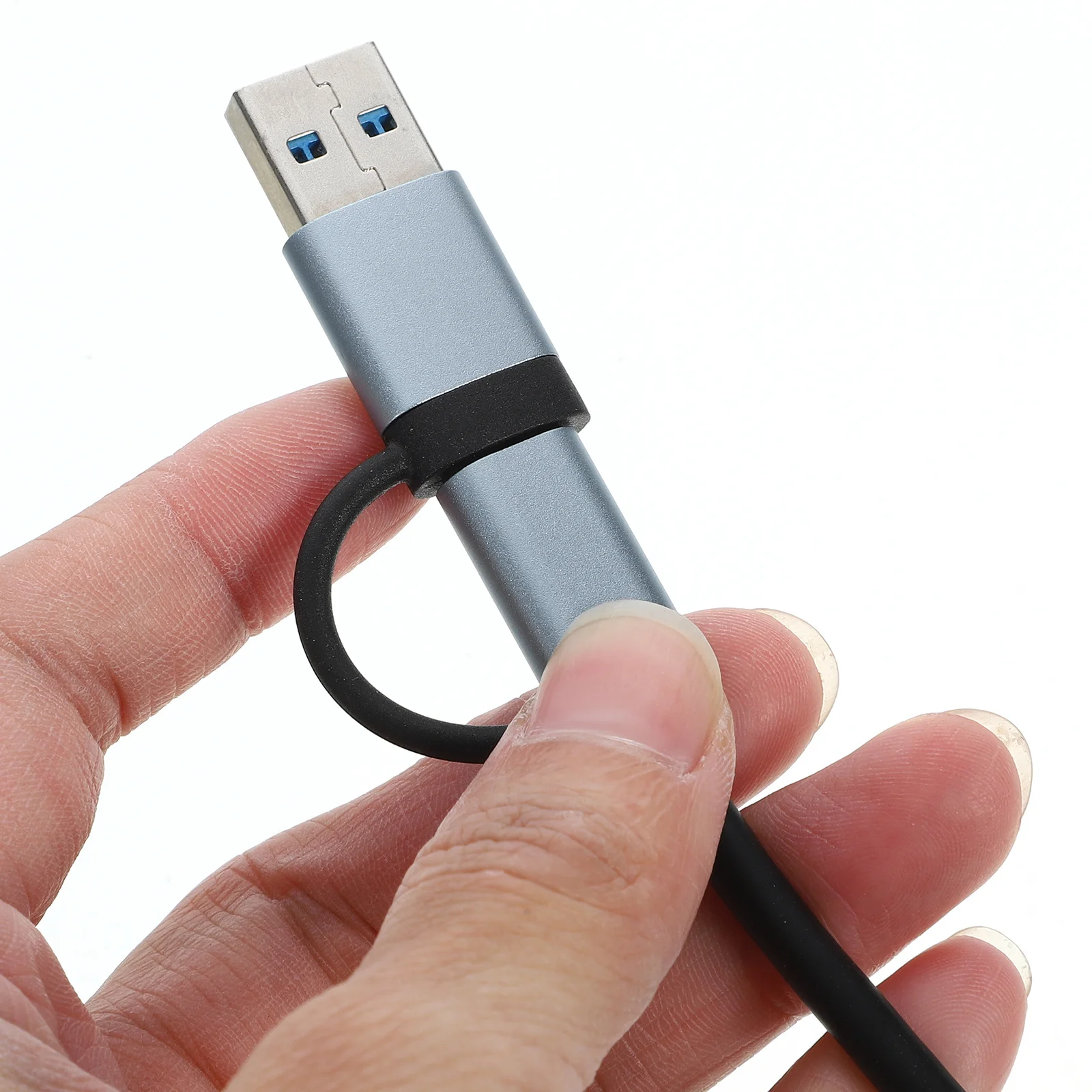 

All In One USB Hub Multi Port Type C Adapter for Laptop USB Splitter Expansion Dock with Multiple Connectors