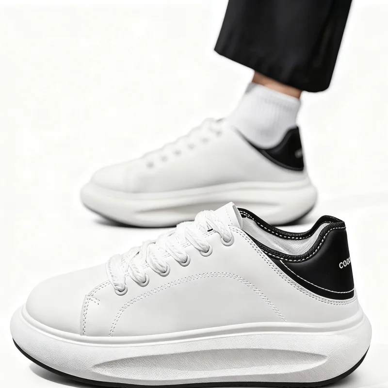 

Fipatbu Men's sneakers with breathable leather laces, casual polka dot non-slip shoes,suitable for walking,sports,and daily work