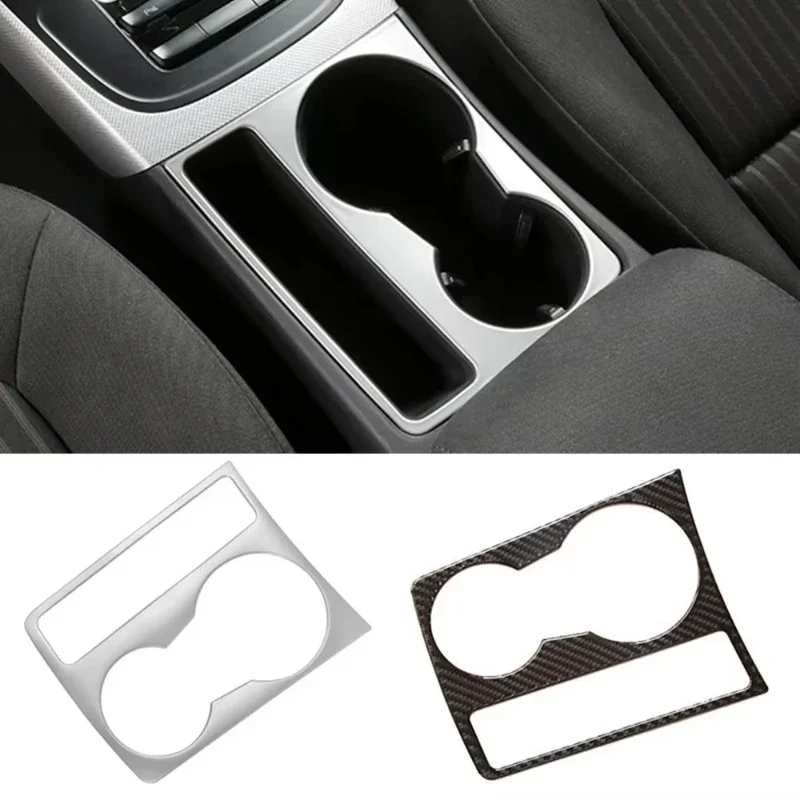 A4 B8 2008-2015 S4 8K RS4 A5 8T S5 8F RS5 Car Cup Holder Panel Trim Cover Interior Frame Decoration Sticker Styling