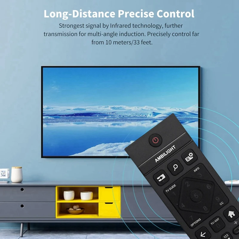 Ganti Remote Control SRC-3216-11 Forphilips TV 398GR10BEPHNB000SY SRC-3216-11 Remote Control Tanpa Suara