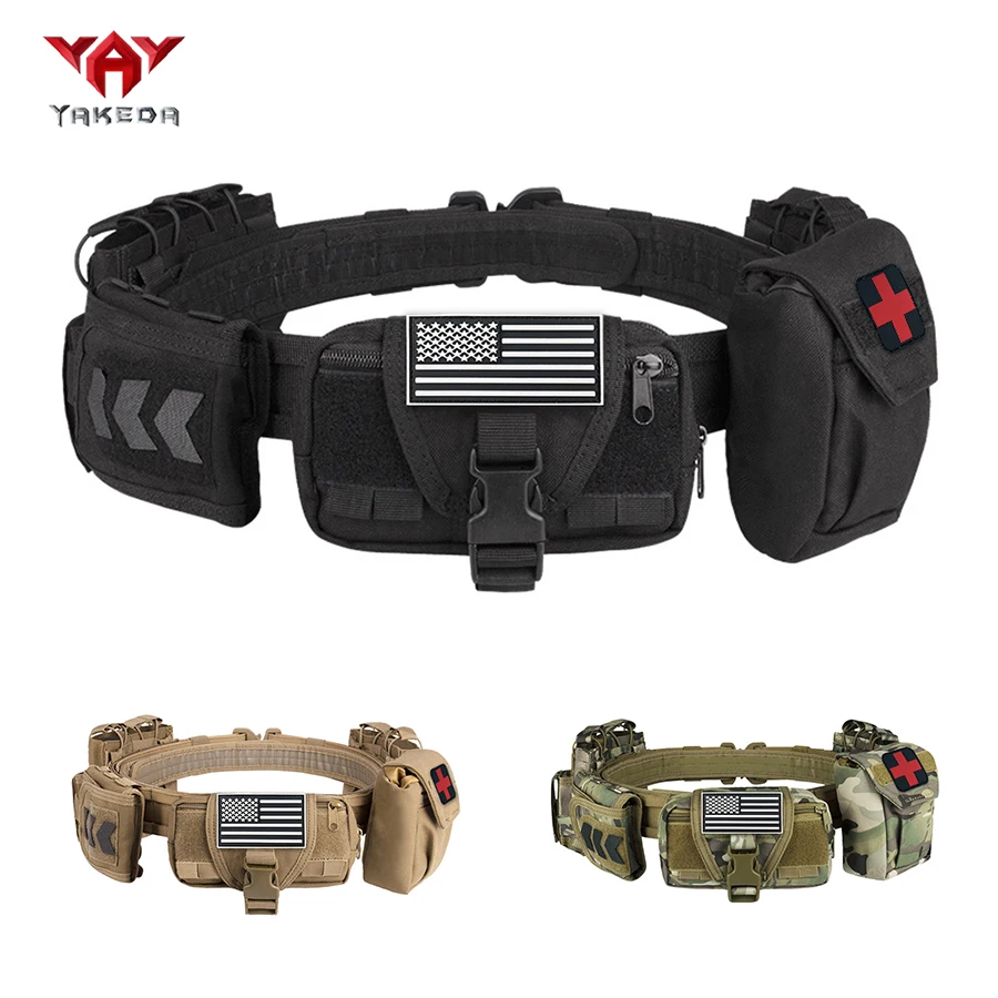 yakeda-sports-portable-waist-bag-accessory-bag-nylon-belt-daily-outing-small-bag