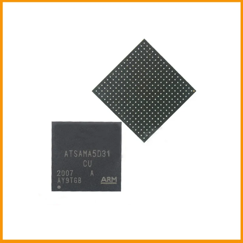 1~5Pcs  New Original   ATSAMA5D31A-CU ATSAMA5 ARM® Cortex®-A5 Microprocessor IC SAMA5D3 1 Core, 32-Bit 536MHz 324-LFBGA (15x15)