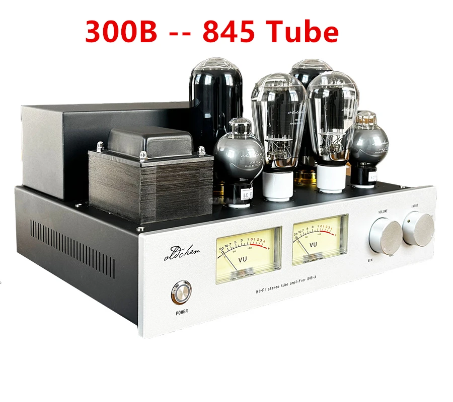 300B Push 845 High-power Class A Single Ended HIFI Electronic Tube Power Amplifier 22W*2(8Ω) 6SN7GT.300BSE.CV181-SE