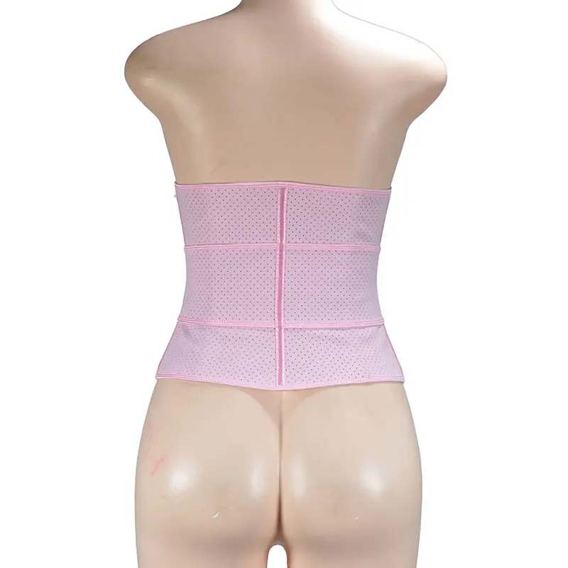 28cm perforations short torso to strengthen binding women latex chassis original steel waist training corset