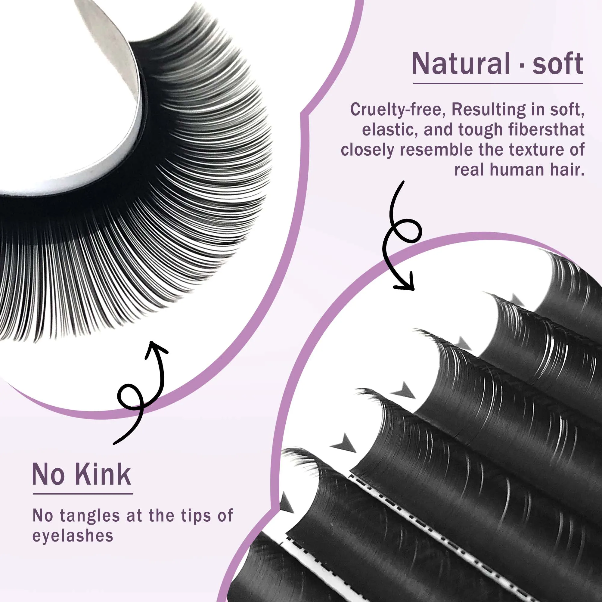 5 ชิ้น ขนตาปลอมแบบคลาสสิกที่ปรับปรุงใหม่ ขนตาปกติที่มีความหนาและโค้งงอแบบธรรมชาติขายส่ง