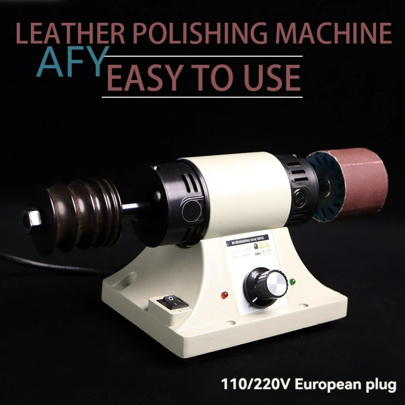 Speed Belt Edger Grinding Machine Polishing Machine for 110V 220V Industrial Metal Wood Stone Surface Finishing Tool